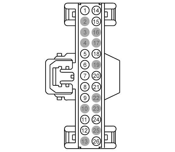 Pin Circuit Gauge Function 1 CLN25 (VT) 20 RELAY-PUDDLE LAMPS (KERB. ILLUM.