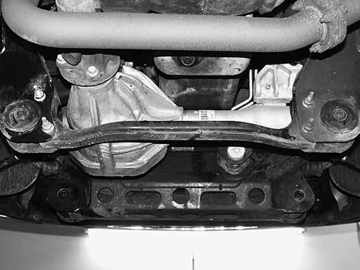 Vehicles equipped with a crossover pipe that runs near the transfer case will not require an exhaust modification.