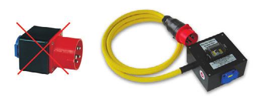 Feeding Fitting Fusing EDP-No. Product-ID-No. 2m Profllex cable 3x2,5sqmm 1/Schuko socket 48378 21161.PA.2M.