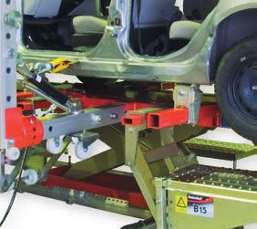 Autorobot B15 achieves a very wide operational range with its patented drive-on ramp solution