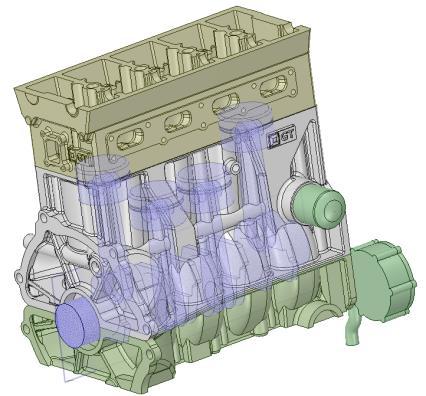 Model Building from CAD GT-SPACECLAIM GEM3D GT-ISE Import CAD model into GT-SPACECLAIM and extract fluid core Export fluid core to GEM3D and