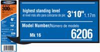 as your mark number. Please note: this can only be applied to attic ladders. For ladders manufactured before 2001: Locate the Code Stamp to determine the mark (MK) number.