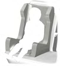 Child Safety E70710 High back booster seats If, with a backless booster seat, you cannot find a seating position that