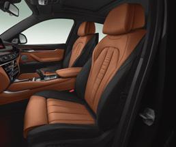 leather with Grey contrast stitching Remote control with Pearl Grey Chrome buttons PURE EXTRAVAGANCE COGNAC INTERIOR