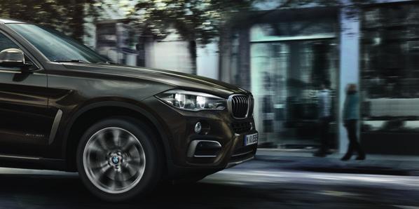 Introduction 2 THE BMW X6. The dynamic proportions and muscular silhouette of the BMW X6 captivate at first glance.