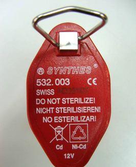 Sterile Transfer Battery, 12 Volt Original Conmed battery PEO3520 Conmed