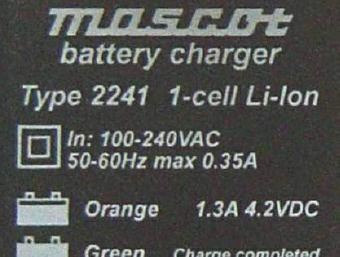 ML2217 10-10740 Faro-Lite Charger for Lithium.