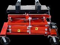 UNDER HOIST TRUCK TRANSMISSION JACKS POWERTRAIN LIFT/TABLES MANEUVERABILITY AND STABILITY FOR SAFE TRANSMISSION SERVICE HEAVIEST-DUTY POWERTRAIN LIFTS AVAILABLE 72700A 1 Ton Capacity Designed for the