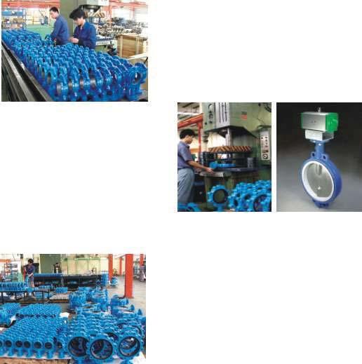 Design Feature Sft seated butterfly valves are widely used in varius industries fr bth On-ff and regulating service.