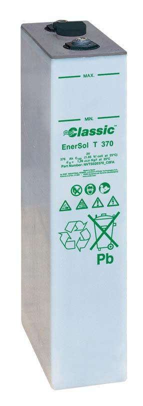 Network Power > Classic Solar > Classic EnerSol T > Benefits Classic EnerSol T Powerful and universal, suitable for every application Classic EnerSol T batteries are universal, low maintenance energy
