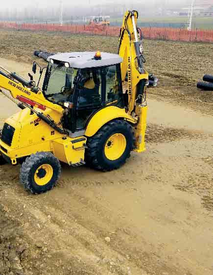 the ground 4x2 FULL POWERSHIFT TRANSMISSION Powershift provides smooth gear shifting and directional changes under load for maximum operator comfort and