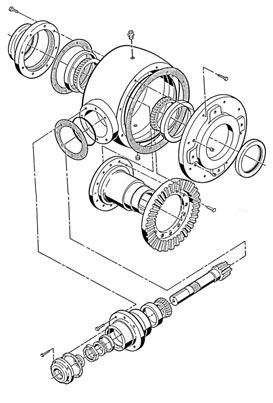 GROUP Models M2 and M. GROUP Models AD1, AD2, AD, AD & AD. NOTE: For PINION SHAFT disassembly instructions for Models and 00, follow the Group 2 instructions.