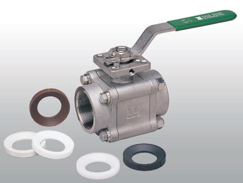 Consistent Performance Inline valves provide long-lasting, trouble-free service with live-loaded, high-cycle stem seals standard on a wide range of high performance valves for high purity, high