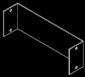 (*) Insert ZN or G (X) Insert 4, 5, 6 or 7 for side rail height. Requires supports within 24 on both sides, per NEMA VE 2.