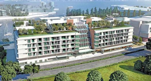 Somerset, Puteri Harbour Nusajaya Residences Service apartments fronting public