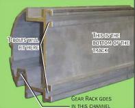 D. AN INTRODUCTION TO TRACK MOUNTING ASSEMBLIES Throughout the installation of the track, you ll be