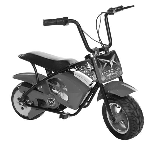 Register your Motovox MBxXSe Mini Bike so that we can provide you fast solutions to any problems you may have with your product and so that we can keep in touch with you regarding any product updates.