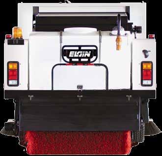 EASY TO OPERATE. EASY TO MAINTAIN. NO CDL REQUIRED. ROBUST SIDE BROOMS The Broom Badger features large dual side brooms with a maximum 9 6 sweep path.