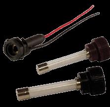 In-Line Fuses and Holders SLR, SMF, SHR Mersen SLR and SMF in-line fuses are used to protect fluorescent lighting fixtures and ballasts. The SLR is a fast-acting fuse. SMF is a time-delay fuse.