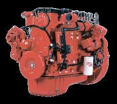 Cummins engines 18 Model Type Топливо Capacity, l Specifications Nominal output EC-3 Peak torque 6ISBe300 D R6 6,7 223 kw (299 hp)/2300 rpm 1110 Nm/1500 rpm L360 20 D R6 8,9 264 kw (359 hp)/2200 rpm