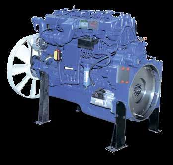 Двигатели Weichai Model Specifications Fuel Type Capacity, l Nominal output Peak torque Euro-5 WP4.1Q160E50 D R4 4,1 118 kw (160 hp)/2600 rpm 520 Nm/1200-1800 rpm WP4.