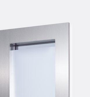 GARADOR Modern design FGS 700 / 750 / 850 / 900 Our glazed FrontGuard entrance doors feature