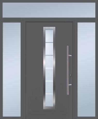 GARADOR Options Matching side elements and transom lights Each FrontGuard entrance door can be supplied with a matching side element
