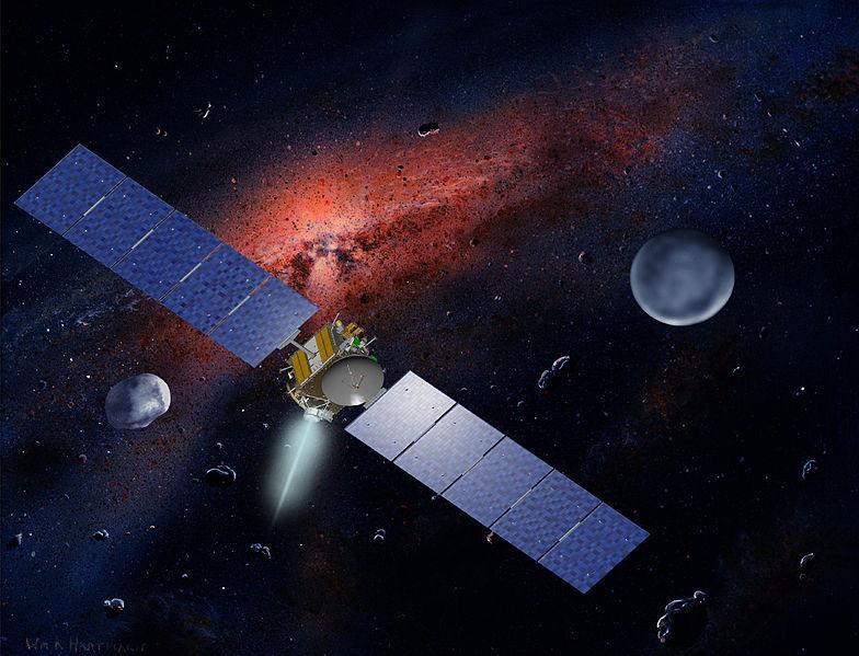 and asteroids Not That: Dawn Spacecraft Results in very long travel times for missions Not