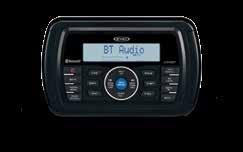 Additional features include: 180-watt maximum power output (45W x 4) Front USB and AUX inputs Two-wire system prevents battery drain when vehicle is turned off Wireless remote control compatible