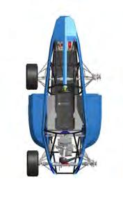 Car 43 Pit 54 Germany FRAME CONSTRUCTION Tubular space frame MATERIAL S235JR steel round tubing with 1 OVERALL L / W / H (mm) 2815 / 1417 / 1065 WHEELBASE (mm) / TRACK (Fr / Rr) (mm) 1642 / 1202 /