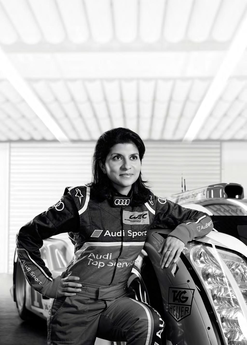 From an early age, I wanted to become an engineer. Even as a little girl growing up in India, I disassembled and then reassembled our radio. I have since become an Audi racing engineer.