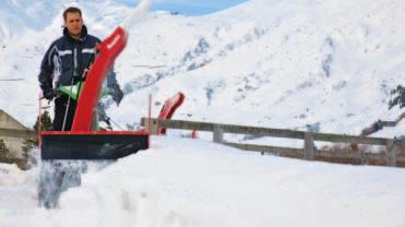 Rapid Euro with Flail Mower Winter services It doesn't matter how deep the snow is: Rapid winter service machines are the key to ensuring perfectly cleared paths and