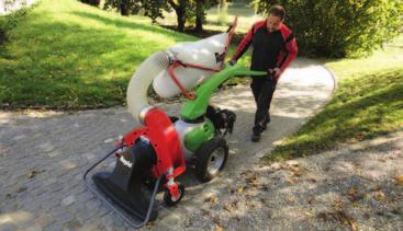 Green / paved area maintenance Makes maintenance fun and delivers perfect results Remove all traces of dirt and