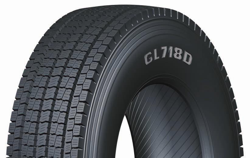 ffective May 2015 ffective May 2015 GL718D Winter Service Drive-Position Radial All-weather highway drive tyre Serrated sipes help deliver exceptional traction and excellent wear 20mm original tread