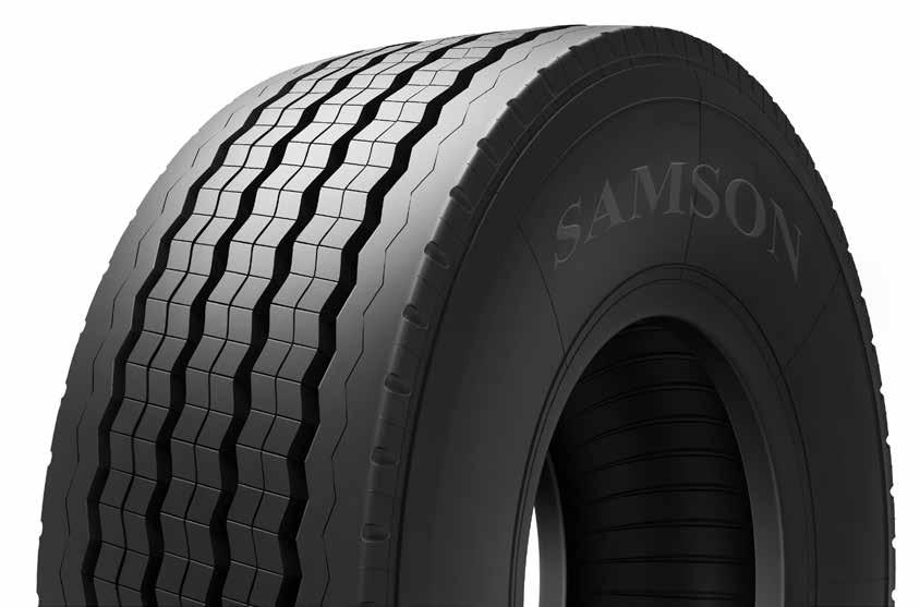 Optimised groove design gives the tyre good wet grip characteristics Latest shoulder profile design gives uniform contact pressure preventing irregular wear Double tread structure reduces heat build
