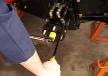 Wheel Motor Removal This procedure is the same for both the right and left wheel motors. 1.