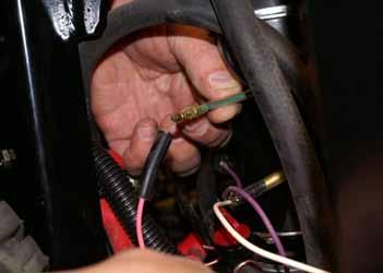 ENGINE 11. Install the fuel line clamp that holds the fuel line to the fuel pump. Reinstall the fuel line to the fuel pump (Fig. 238). 13.