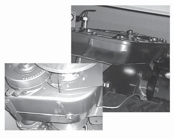 Use an oil type in accordance with the oil table. Check and clean, if necessary, the breather on the cover R1b C A FINAL DRIVES (fig. R2) Check in opening B that the oil level is level with the rim.