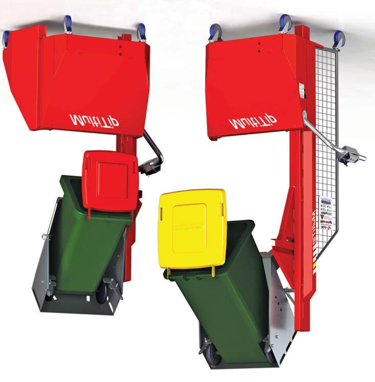 Multi Tip Battery Electric Bin Tipper The Multi-Tip bin-tipper is everything a bin tipper should be - safe, economic, easy to use,