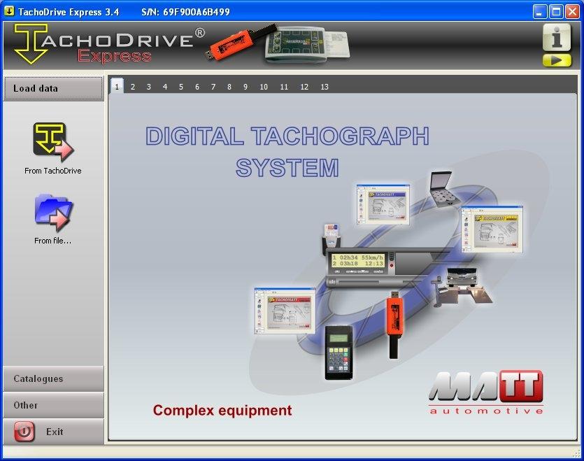 TachoDrive key + TachoDrive Express software Instruction