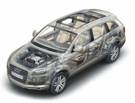 Introduction Audi open sky roof systems The so-called open sky roof system is fitted in the A2, A3 Sportback and Q7.