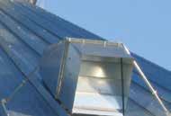 We also offer an optional screen kit. Tapered poly eave vents are also available. Dia. Max. Capacities Available (Bu.