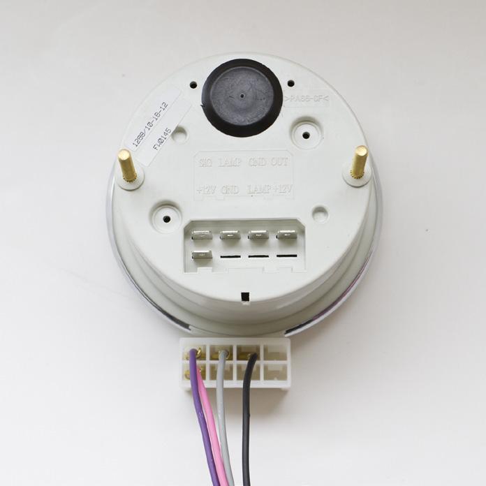 Pink (short): 12v, key on power. Connect to factory gauges power only if it is 12v. This power should turn on and off with the ignition switch.