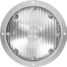 High output white LED dome lamp Encapsulant potting for total circuit board protection against moisture and corrosion Designed to operate in extreme-cold