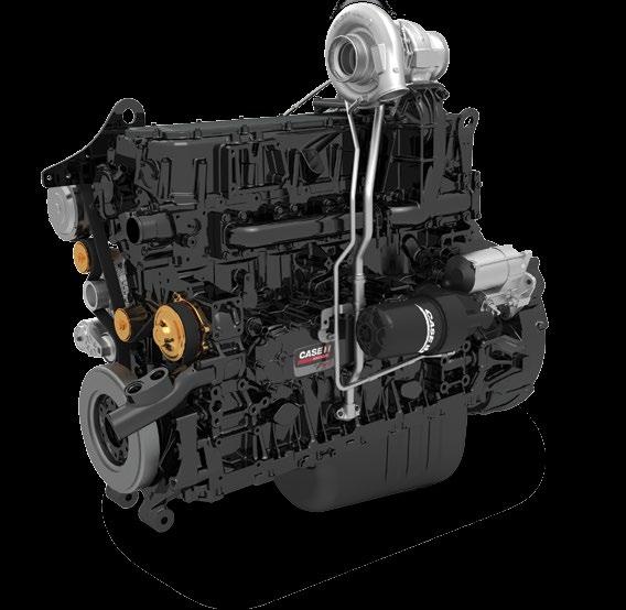 SCR-ONLY ENGINE TECHNOLOGY: RIGHT FROM THE START. Case IH engineers know you want all the power you ll ever need from a sprayer plus a long, economical service life.