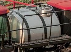 1,-gallon Class III sprayer Case IH FPT engine: 285 base hp/39 peak hp