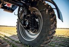 When time is of the essence, even weight distribution allows you to get into fields sooner and on to the next with less rutting and soil compaction. MAKE YOURSELF COMFORTABLE.