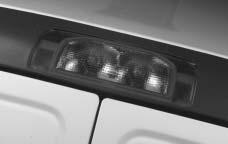 Center High-Mounted Stoplamp (CHMSL) Your vehicle s center high-mounted stoplamp (CHMSL) is located above the rear doors at the center of the vehicle.