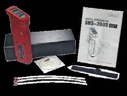 Hydrometer/Resistance Tester Package 3 Steps for Easy Data Management & Storage When combined with our SBS-6500 battery diagnostic tester, the SBS- 2003 provides an all-in-one solution for your