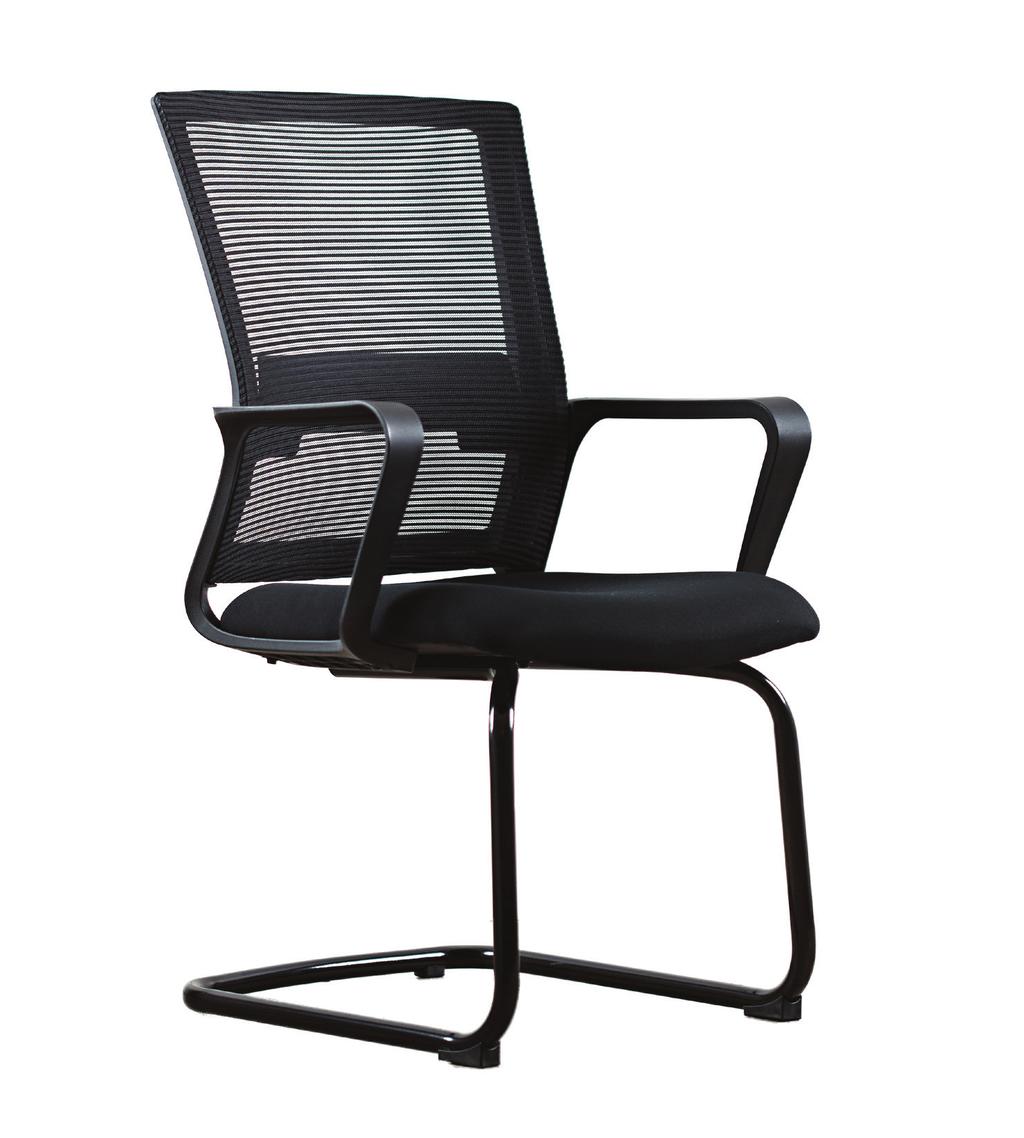 JUPITER SERIES Stylish affordability LEXI MESH BACK GUEST CHAIR Features: Model: Finish: LEX-GU-BL Black Black meshed back for greater air circulation and comfort